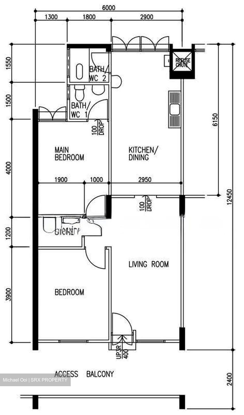 Blk 608 Clementi West Street 1 (Clementi), HDB 3 Rooms #577100501